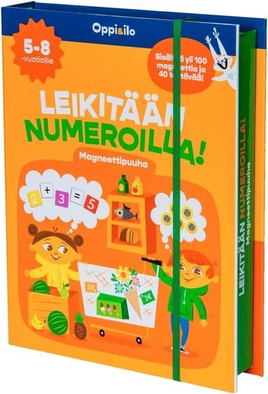 Magneettipuuha Leikitään numeroilla, 5-8 vuotiaat