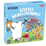 Muumi 3-in-1 Lotto, Domino ja Memo
