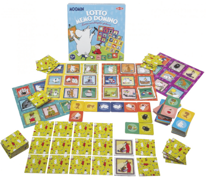 Muumi 3-in-1 Lotto, Domino ja Memo - Image 3
