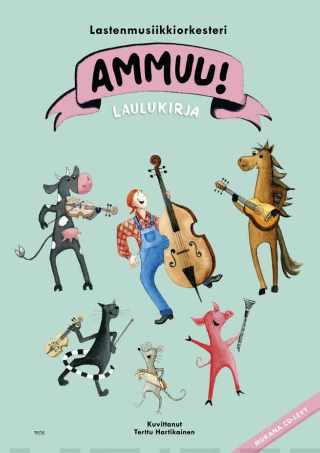 Ammuu! Laulukirja  + CD