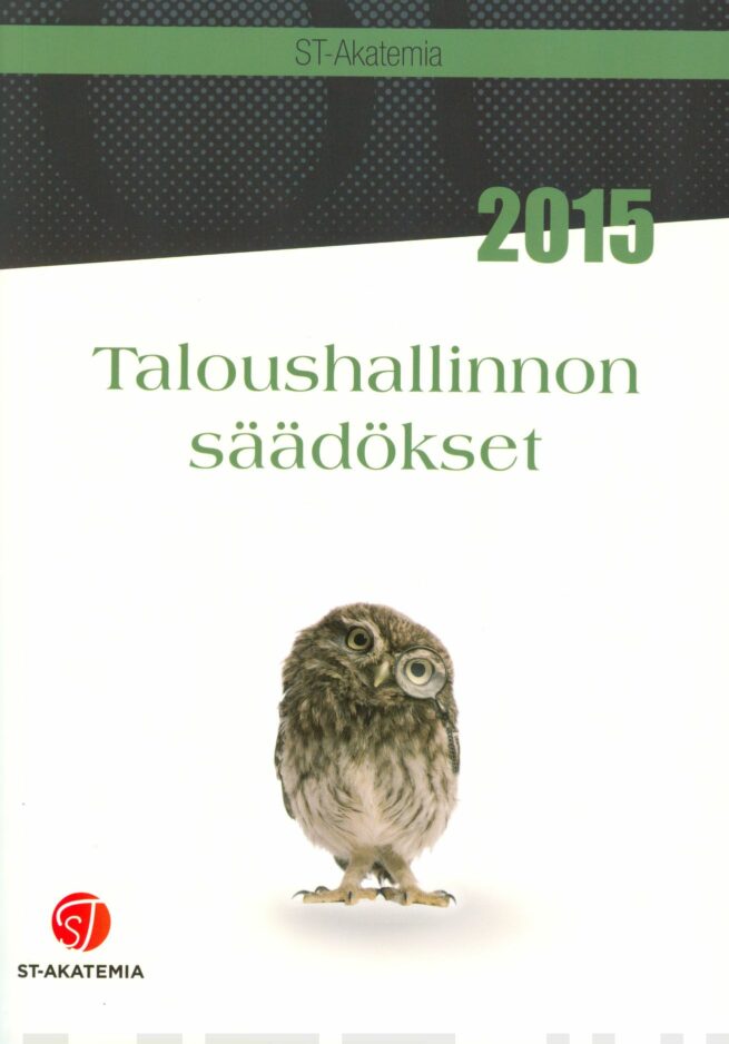 Taloushallinnon säädökset 2015