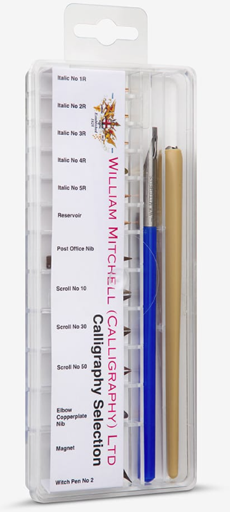 William Mitchell calligraphy selection Dip Pen Box -setti William Mitchell calligraphy selection Dip Pen Box -setti Suomen vanhin kirjakauppa - Vuodesta 1899