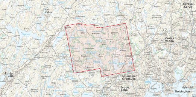 Nuuksio Noux -retkeilykartta - Image 2