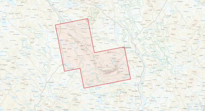 Pyhä-Luosto tunturikartta - Image 2