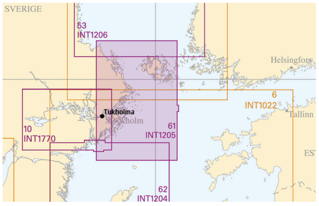 Kustkort 61 Landsort -Ålands hav, rannikkokartta - Image 2