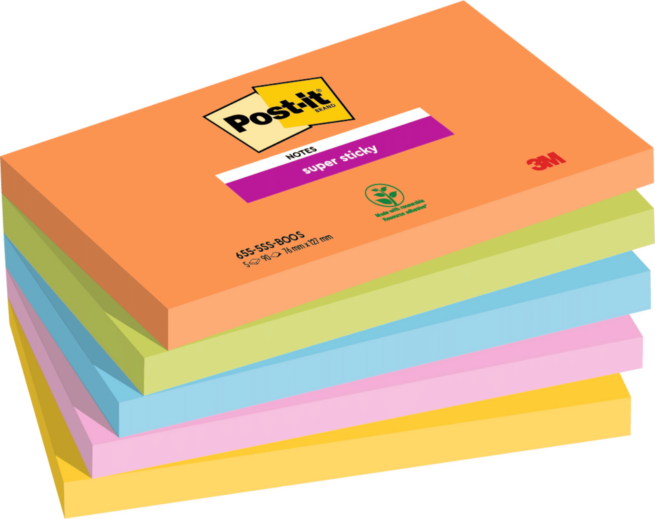 Post-it 655 Boost viestilaput, super sticky