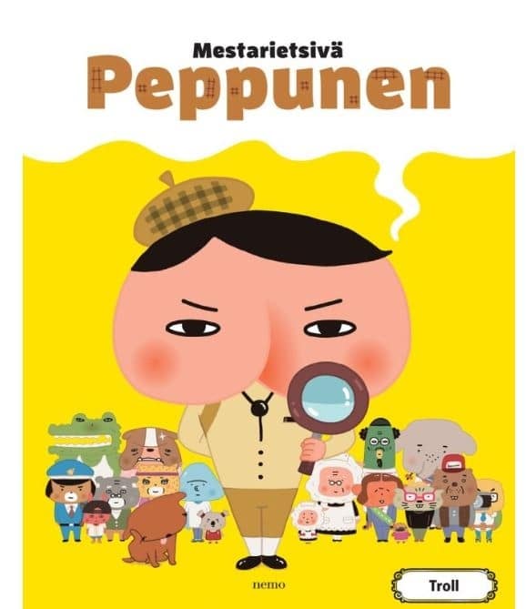 Mestarietsivä Peppunen (suurempi kuvakirja)