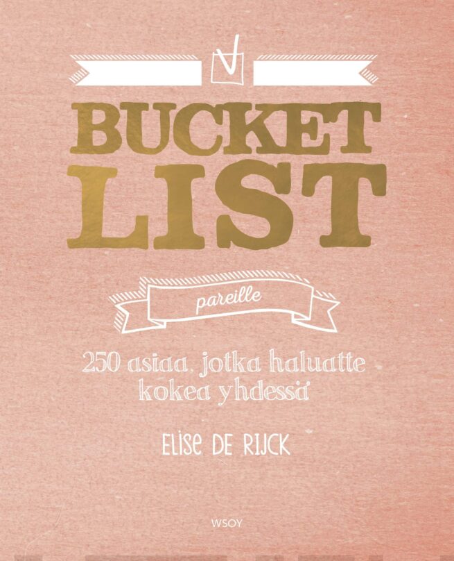 Bucket list pareille