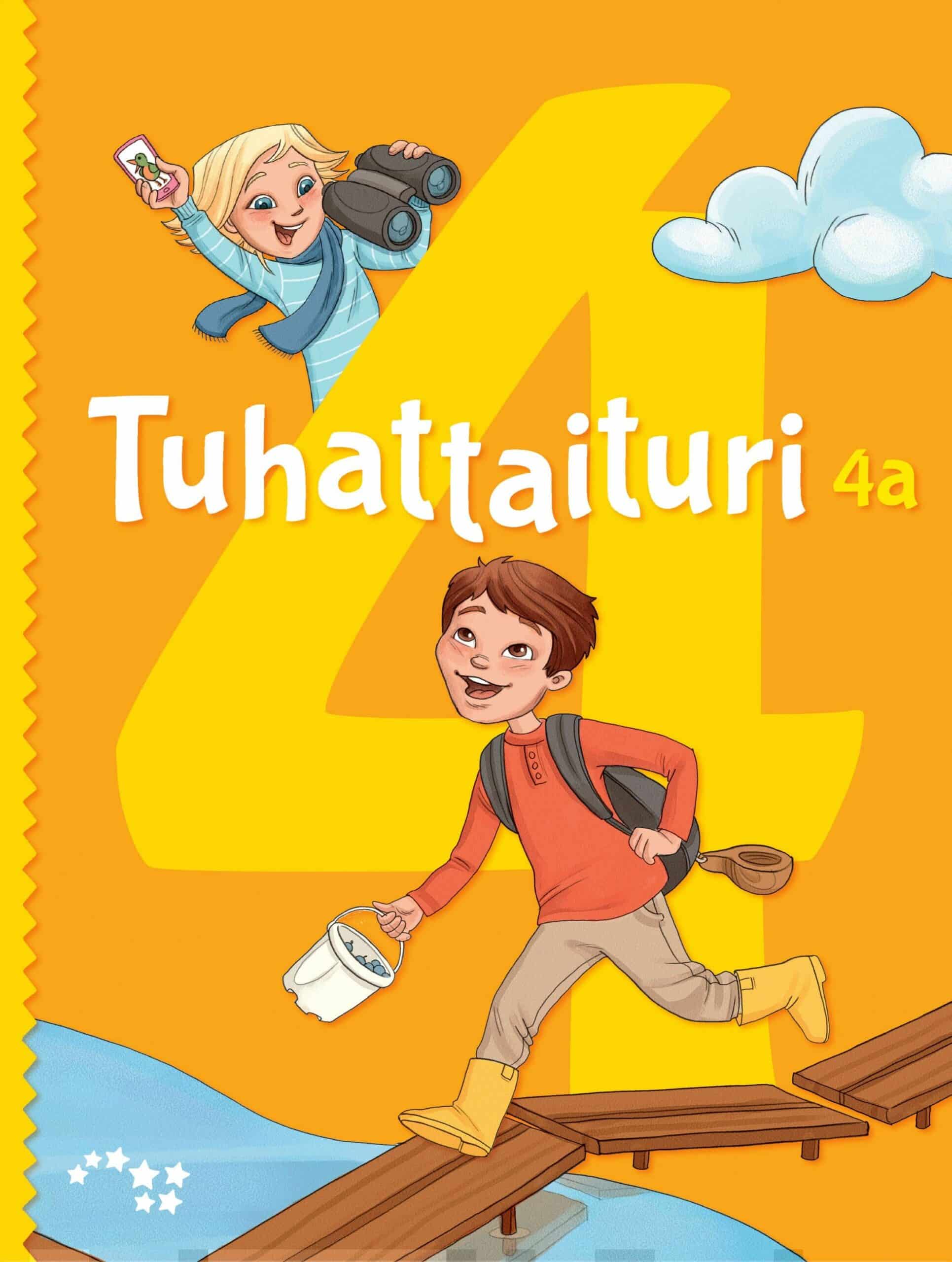 Tuhattaituri 4 a oppikirja (sis. Tuhattaituri-kuoren)