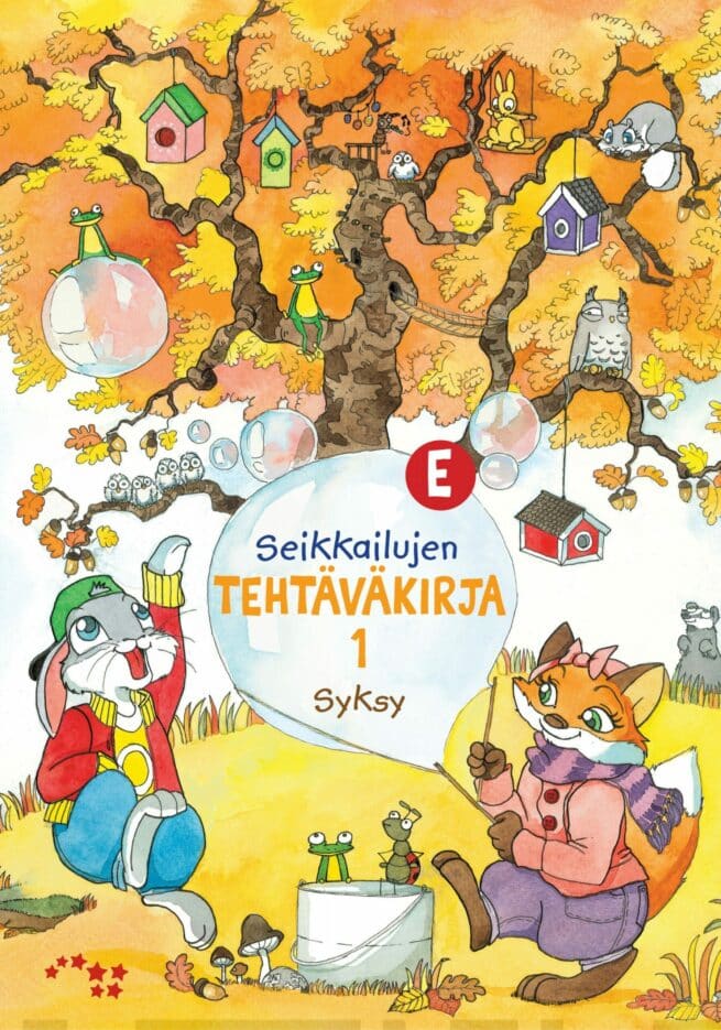 Seikkailujen tehtäväkirja 1 E Syksy (sis. kirjoitusvihon)