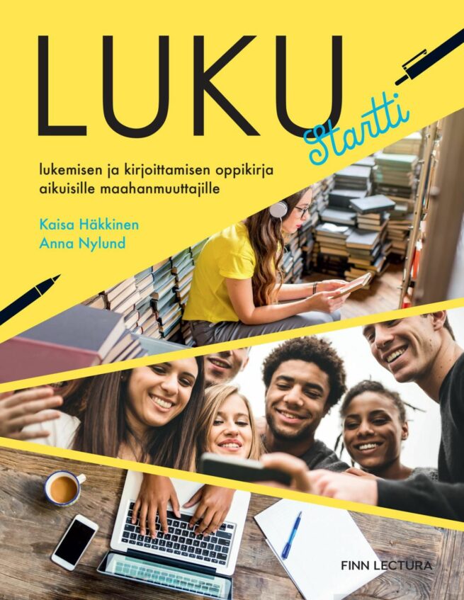 Luku startti (täytettävä kirja) : lukemisen ja kirjoittamisen oppikirja aikuisille maahanmuuttajille