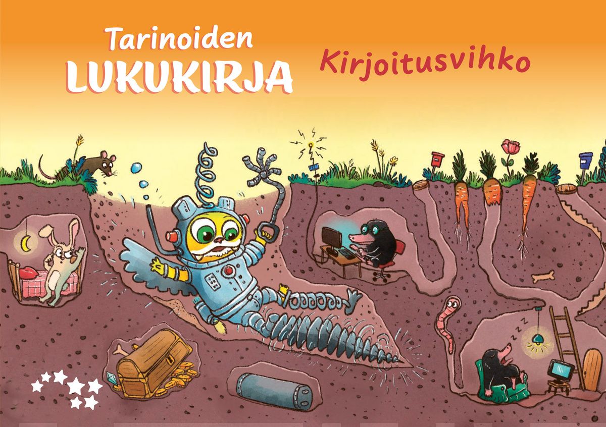 Tarinoiden lukukirja Kirjoitusvihko