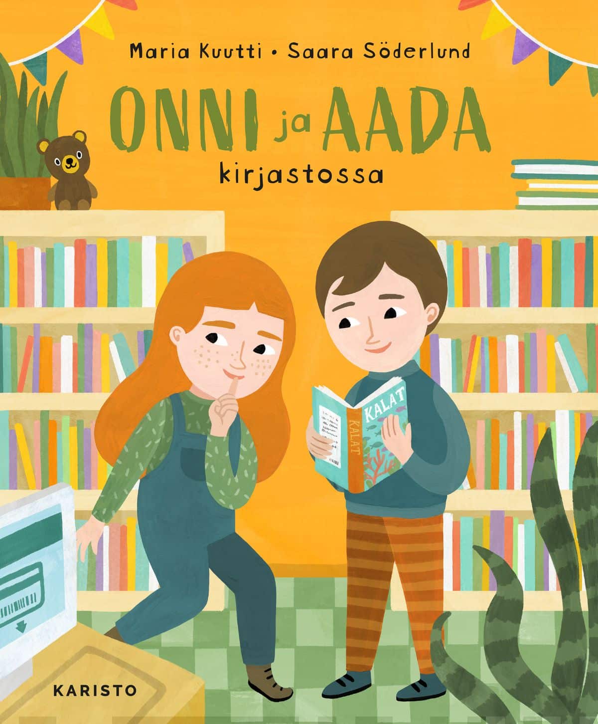 Onni ja Aada kirjastossa