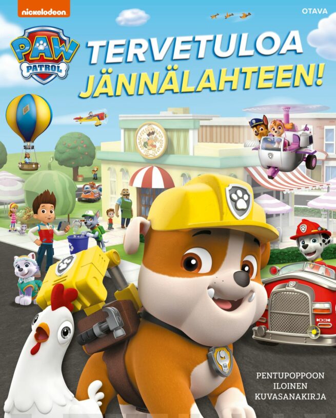 Ryhmä Hau Tervetuloa Jännälahteen! Pentupoppoon iloinen kuvasanakirja