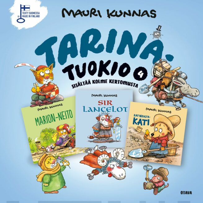Tarinatuokio 4 (sisältää kolme kertomusta) : Marion-neito, Sir Lancelot, Katinkulta-Kati