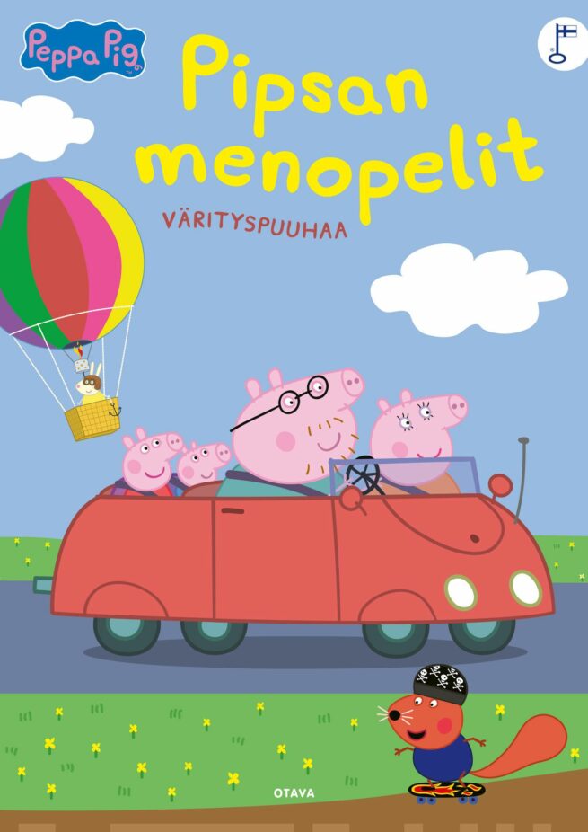 Pipsa Possu värityspuuhaa. Pipsan menopelit