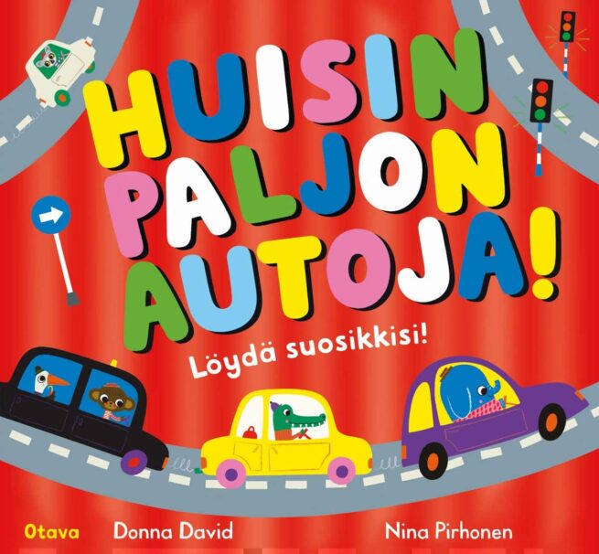 Huisin paljon autoja