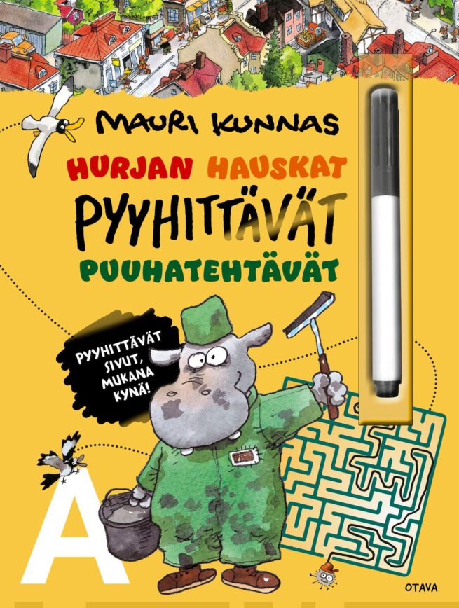 Hurjan hauskat pyyhittävät puuhatehtävät