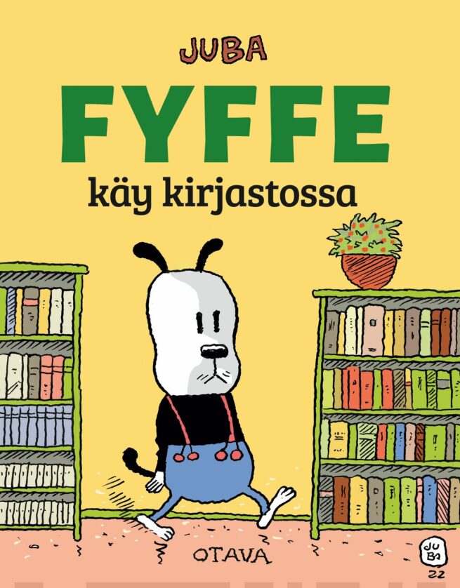 Fyffe käy kirjastossa