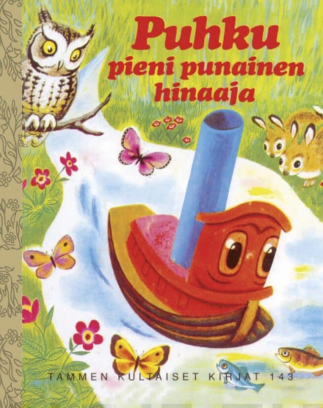 Puhku, pieni punainen hinaaja. TKK 143