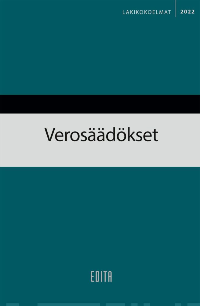 Verosäädökset 2022