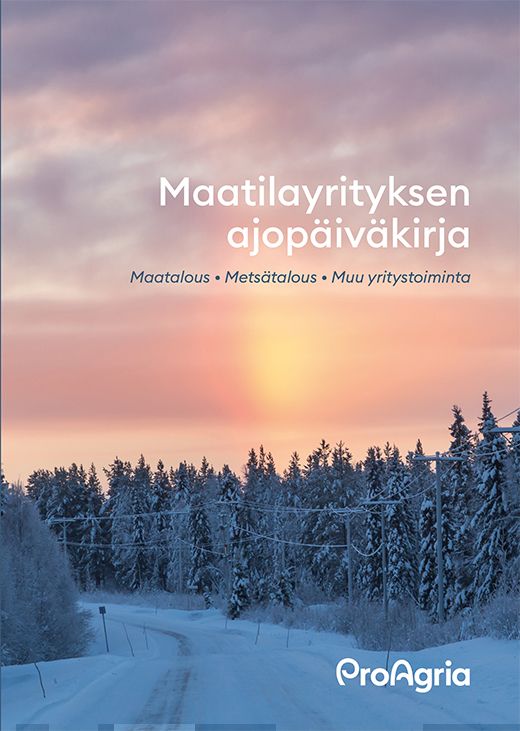 Maatilayrityksen ajopäiväkirja