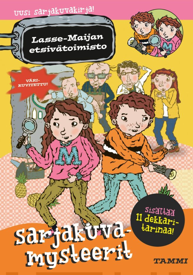 Sarjakuvamysteerit. Lasse-Maijan etsivätoimisto