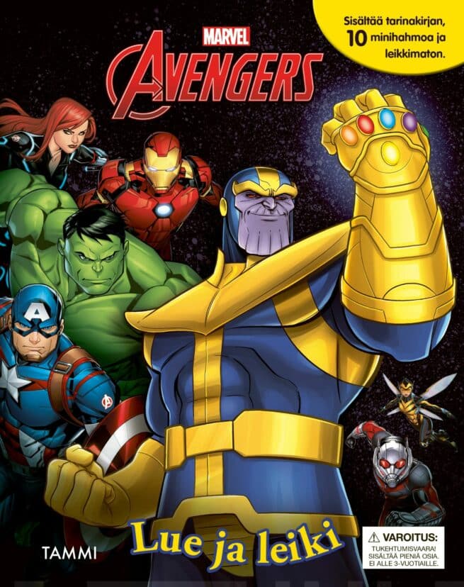 Marvel. Avengers. Lue ja leiki