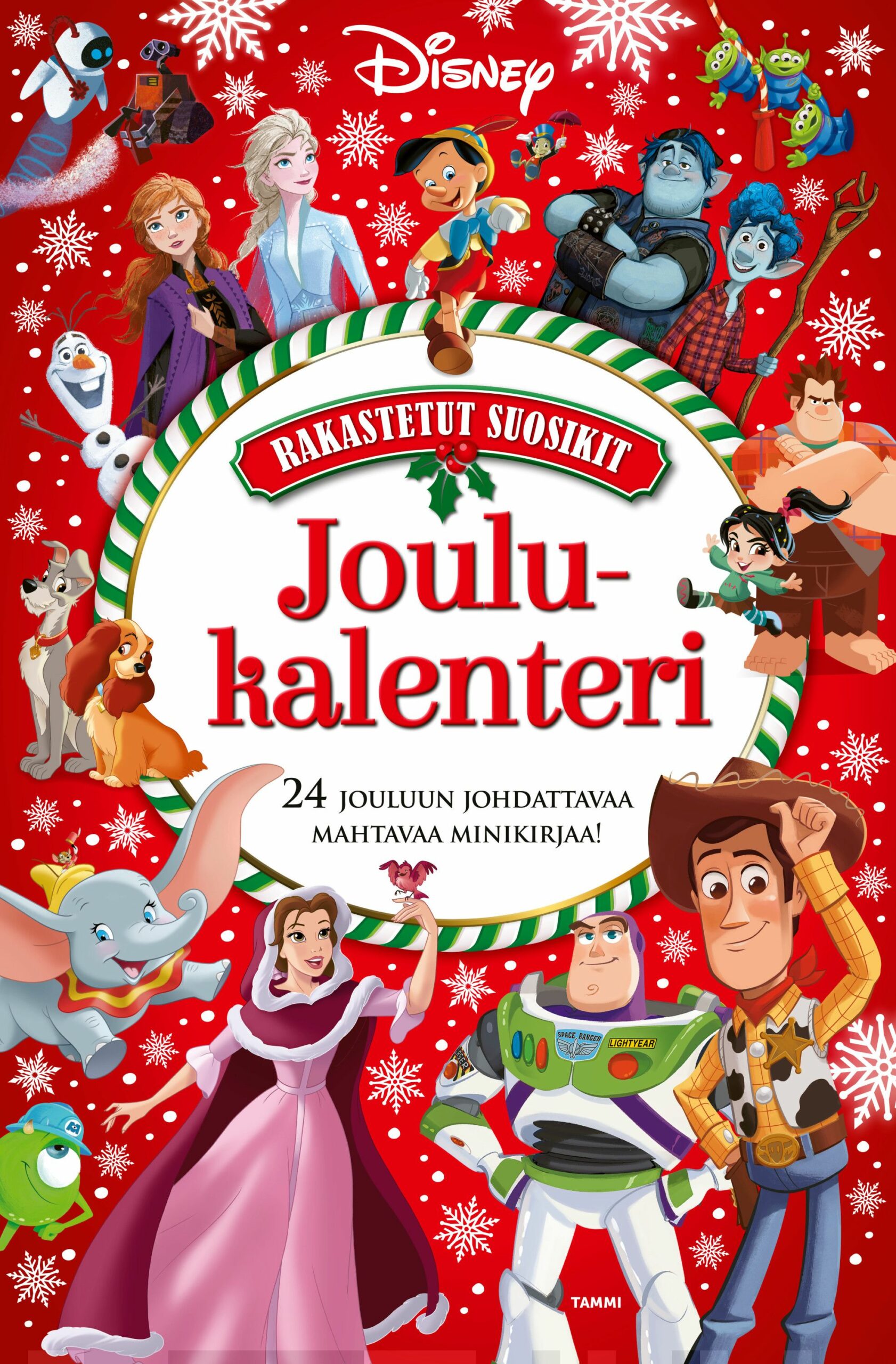 Disney-kirjajoulukalenteri 2022