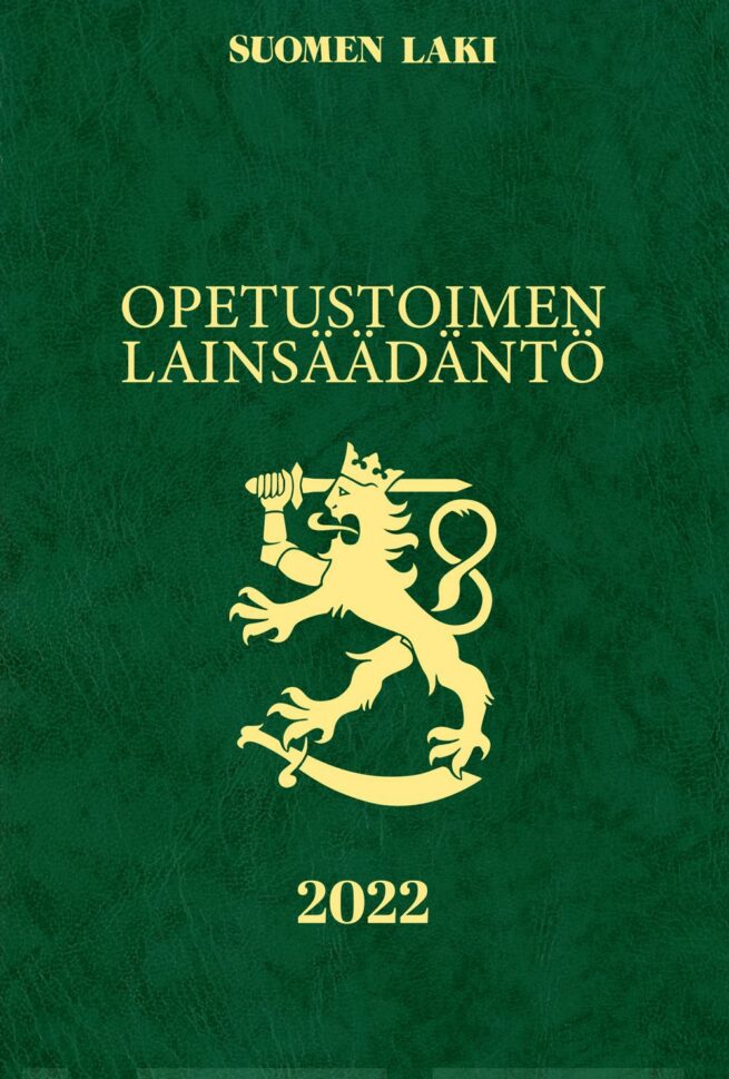 Opetustoimen lainsäädäntö 2022