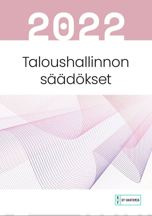 Taloushallinnon säädökset 2022 Suomen vanhin kirjakauppa - Vuodesta 1899