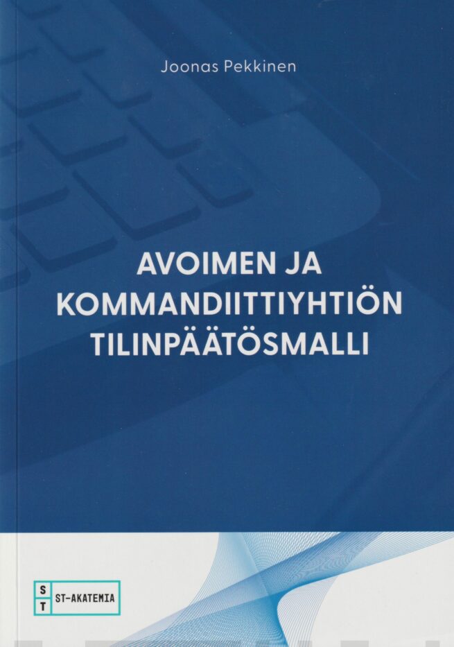 Avoimen ja kommandiittiyhtiön tilinpäätösmalli (14. uud. p.)