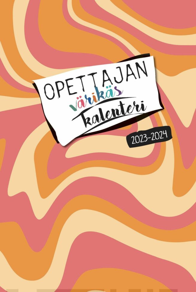Opettajan värikäs kalenteri 2023-2024 (kovakantinen)