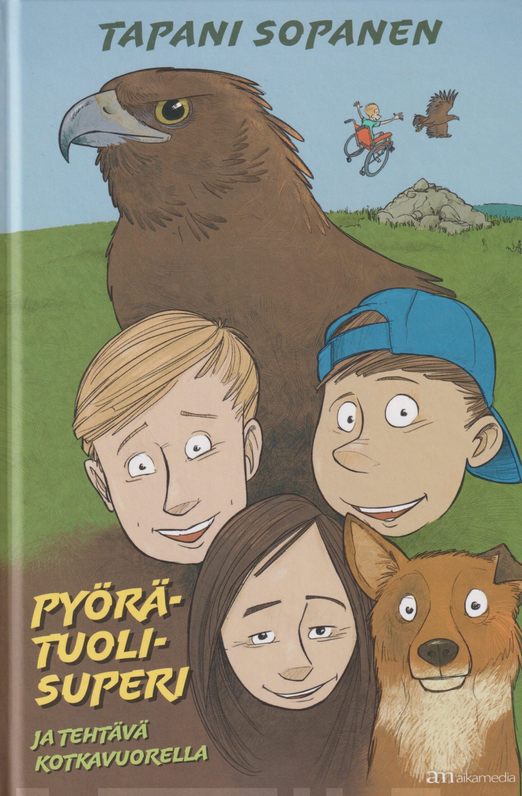 Pyörätuolisuperi ja tehtävä Kotkavuorella Suomen vanhin kirjakauppa - Vuodesta 1899