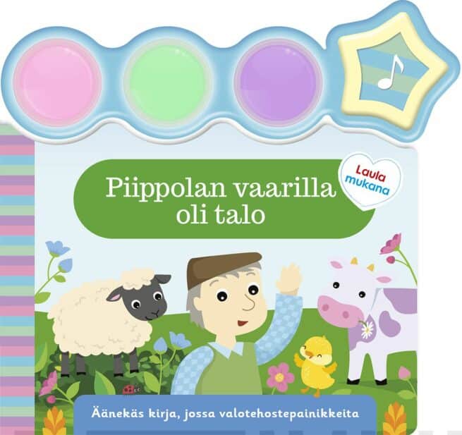 Piippolan vaarilla oli talo : äänekäs kirja