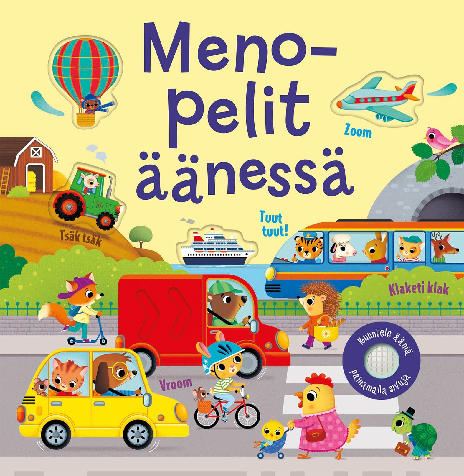 Menopelit äänessä (ääninappikirja)