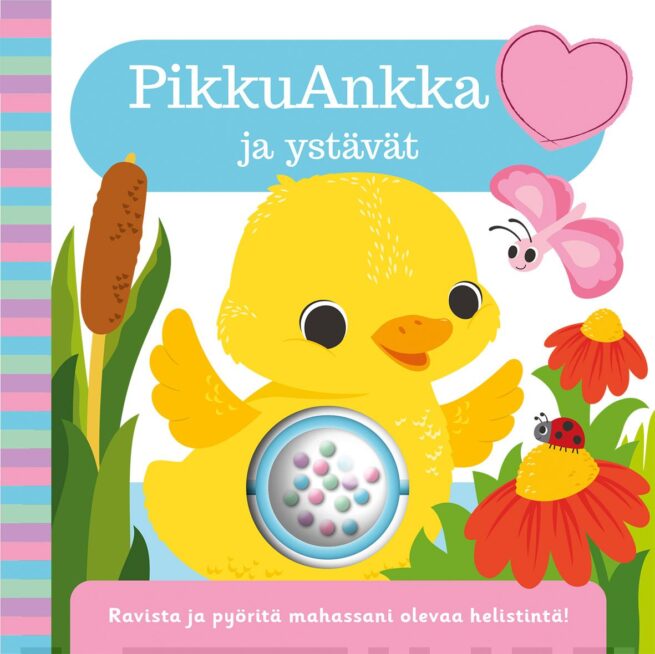 PikkuAnkka ja ystävät : kannessa helistin