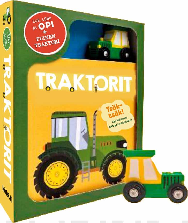 Traktorit (puuhapakkaus) : lue, leiki ja opi
