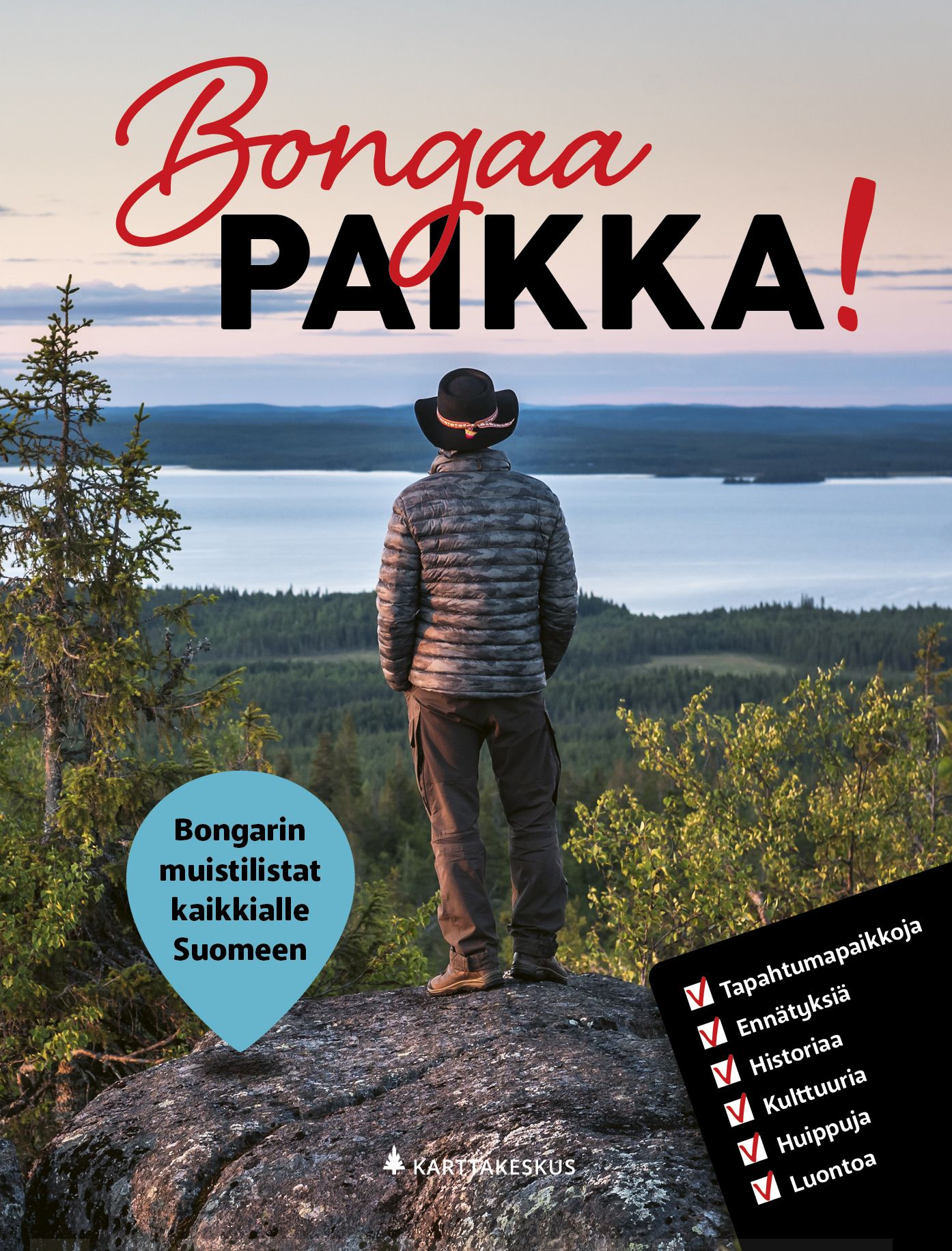 Bongaa paikka! (sis. muistiinpanotilaa, täytettävä kirja)