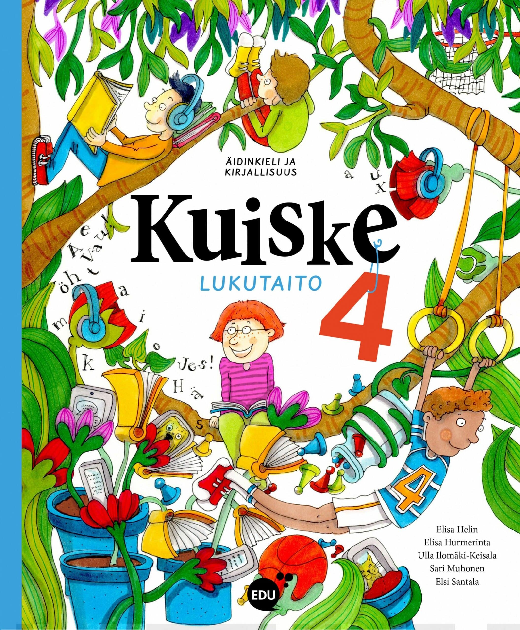 Kuiske 4 Oppilaan kirja Lukutaito