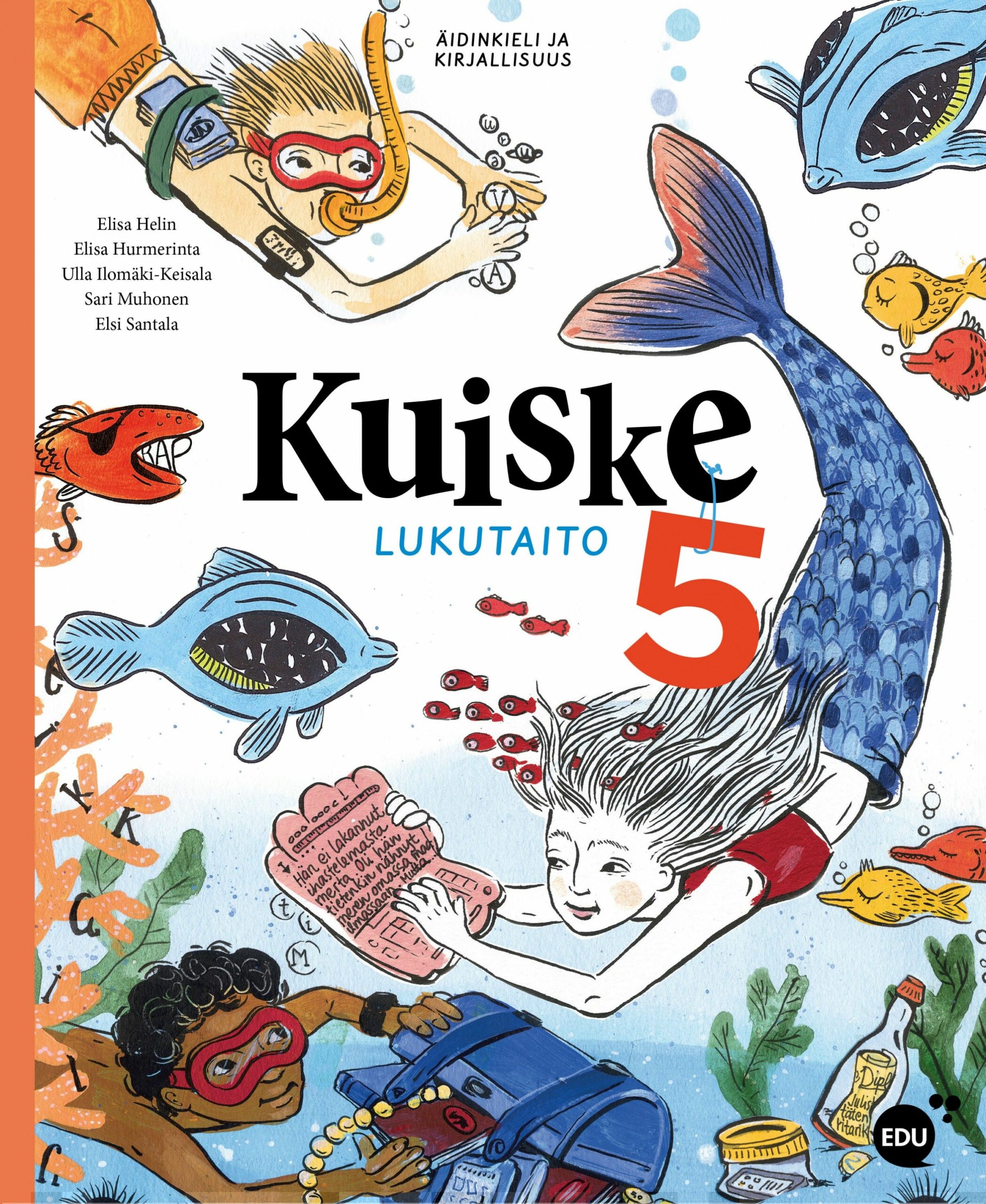 Kuiske 5 Oppilaan kirja Lukutaito