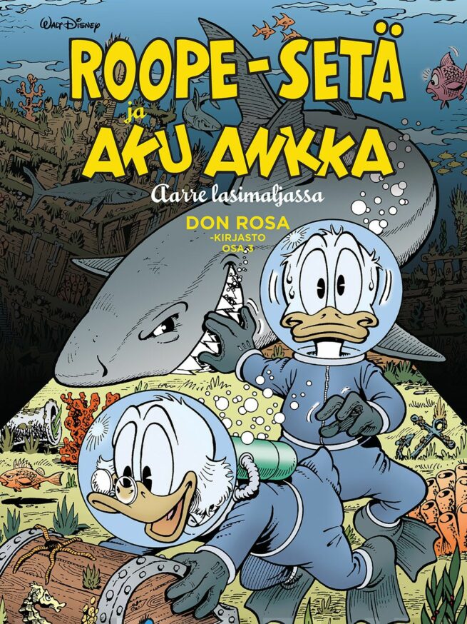 Don Rosa -kirjasto osa 3 : Roope-setä ja Aku Ankka - Aarre lasimaljassa