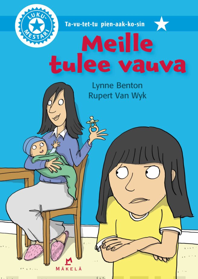 Meille tulee vauva (ta-vu-tet-tu) : Lukumestari