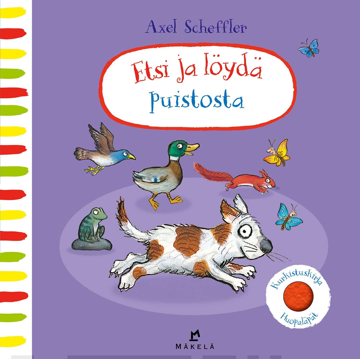 Etsi ja löydä puistosta (avattavia huopaluukkuja)