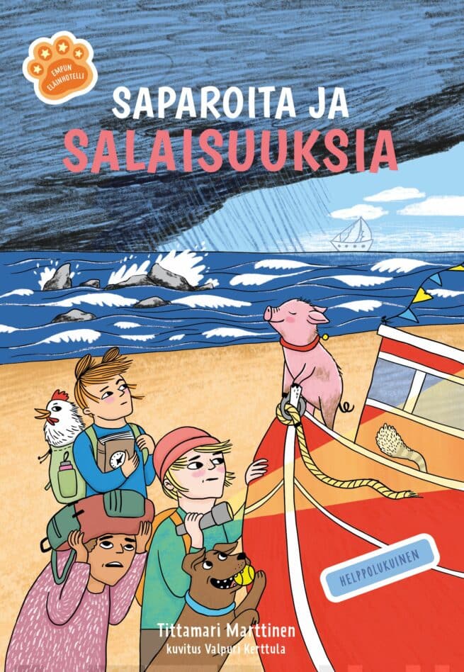 Saparoita ja salaisuuksia : Empun eläinhotelli -sarja