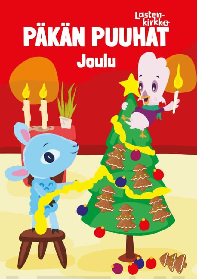 Päkän puuhat (täytettävä kirja) : joulu
