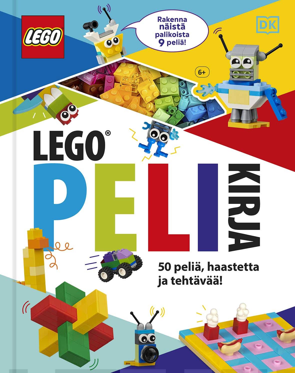 LEGO – Pelikirja (mukana 45 Lego palikkaa)