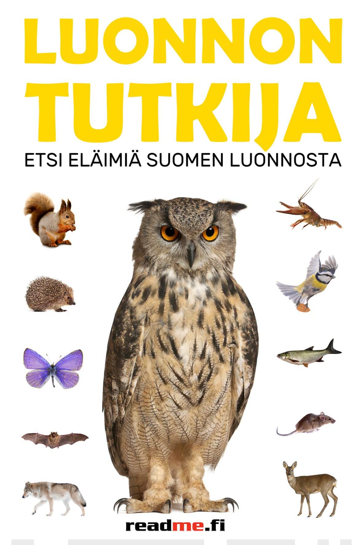 Luonnontutkija : etsi eläimiä Suomen luonnosta