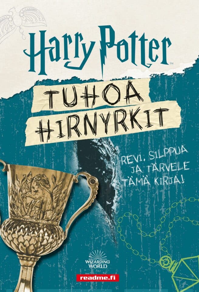 Harry Potter Tuhoa Hirnyrkit (täytettävä kirja)