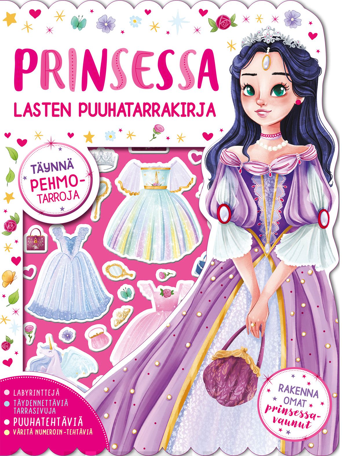 Prinsessat lasten puuhatarrakirja